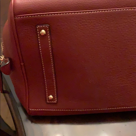 Beautiful burnt red Dooney Bourke handbag! - Picture 4 of 10
